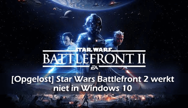 fout in Star Wars Battlefront 2