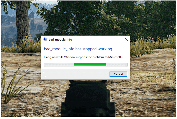 [Opgeloste] Hoe te Repareren Bad_Module_Info Fout in Windows 10 terwijl Gamen?