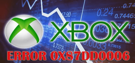 Aanmeldfout Xbox 0x87dd0006