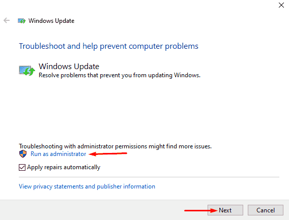 Windows-updatefout 0xc190012e