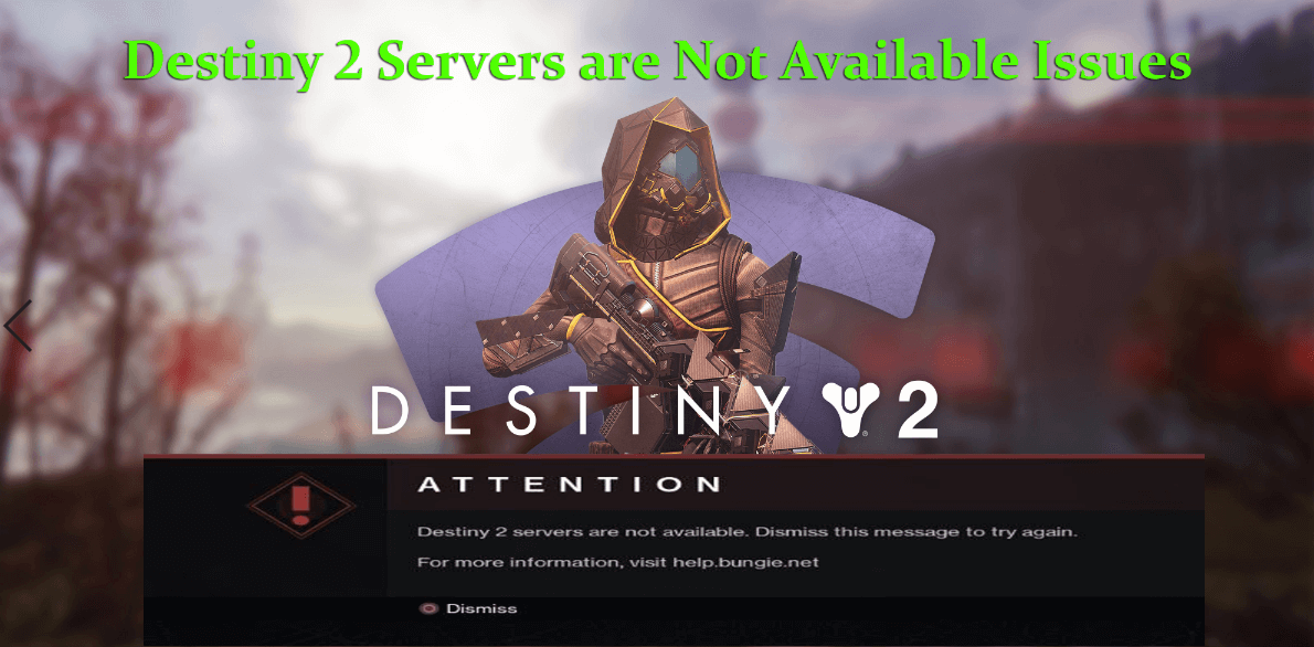 Destiny 2 servers zijn geen beschikbare