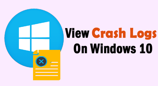 crashlogboeken op Windows 10