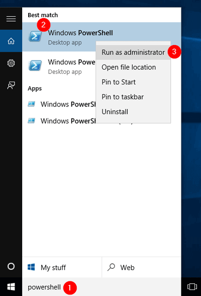 file explorer zoeken werkt niet in Windows 10.