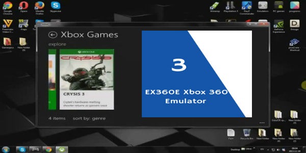 EX360E Xbox 360-emulator