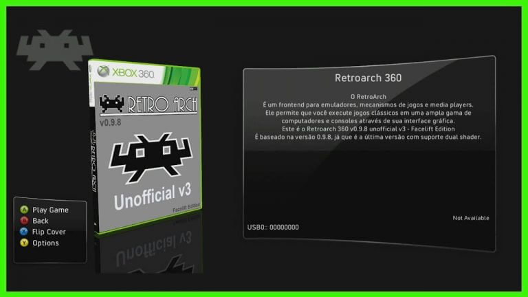RetroArch Xbox 360-emulator