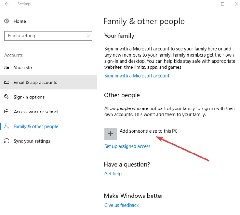 we kunnen niet inloggen op uw account fout Windows 11
